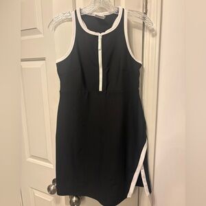 Black and White Tennis Dress